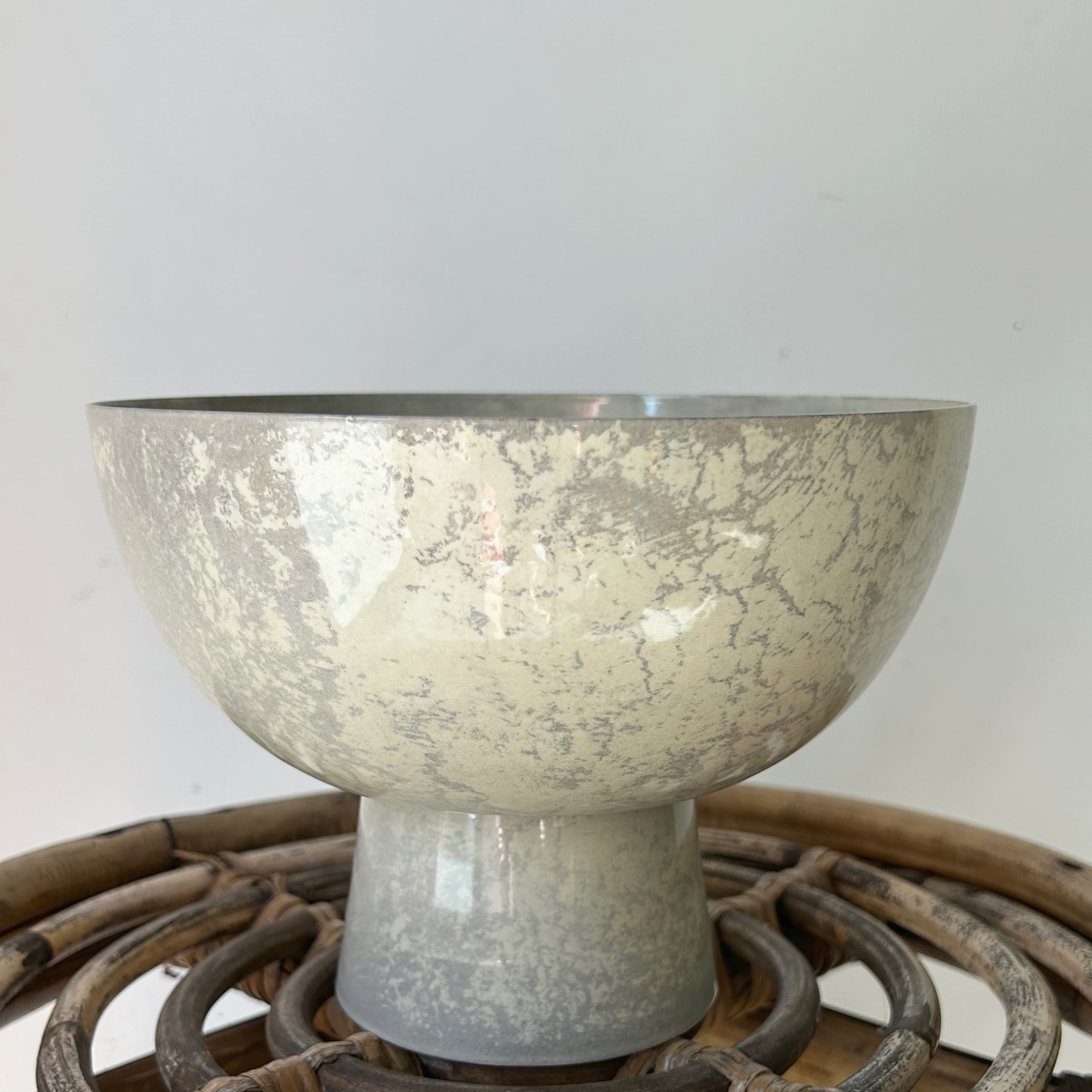 Isabella OPAL Compote (7”x5”) Lightweight Metal