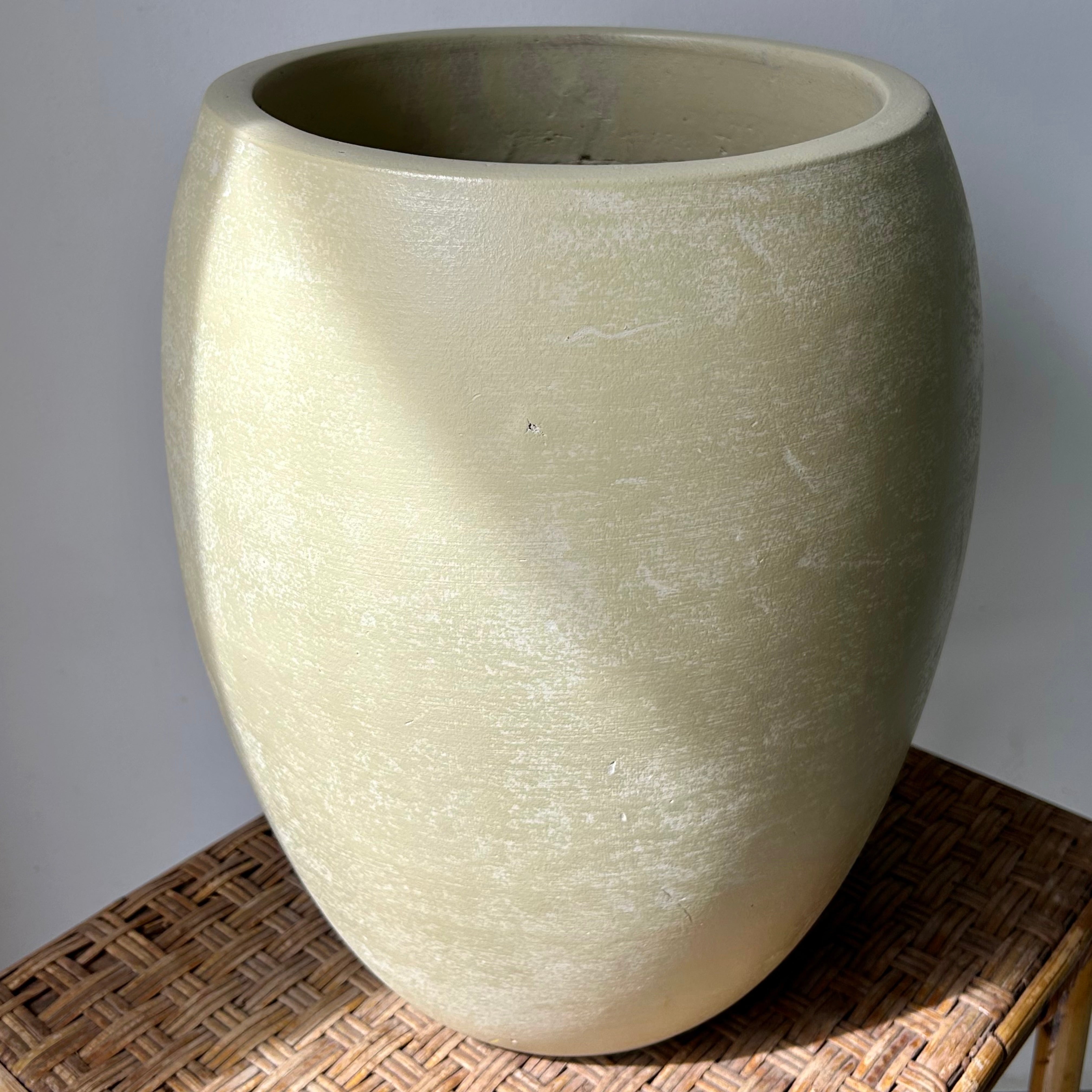 SIMCOE Elongated Planter (7.75”x13”) BUTTERCREAM YELLOW