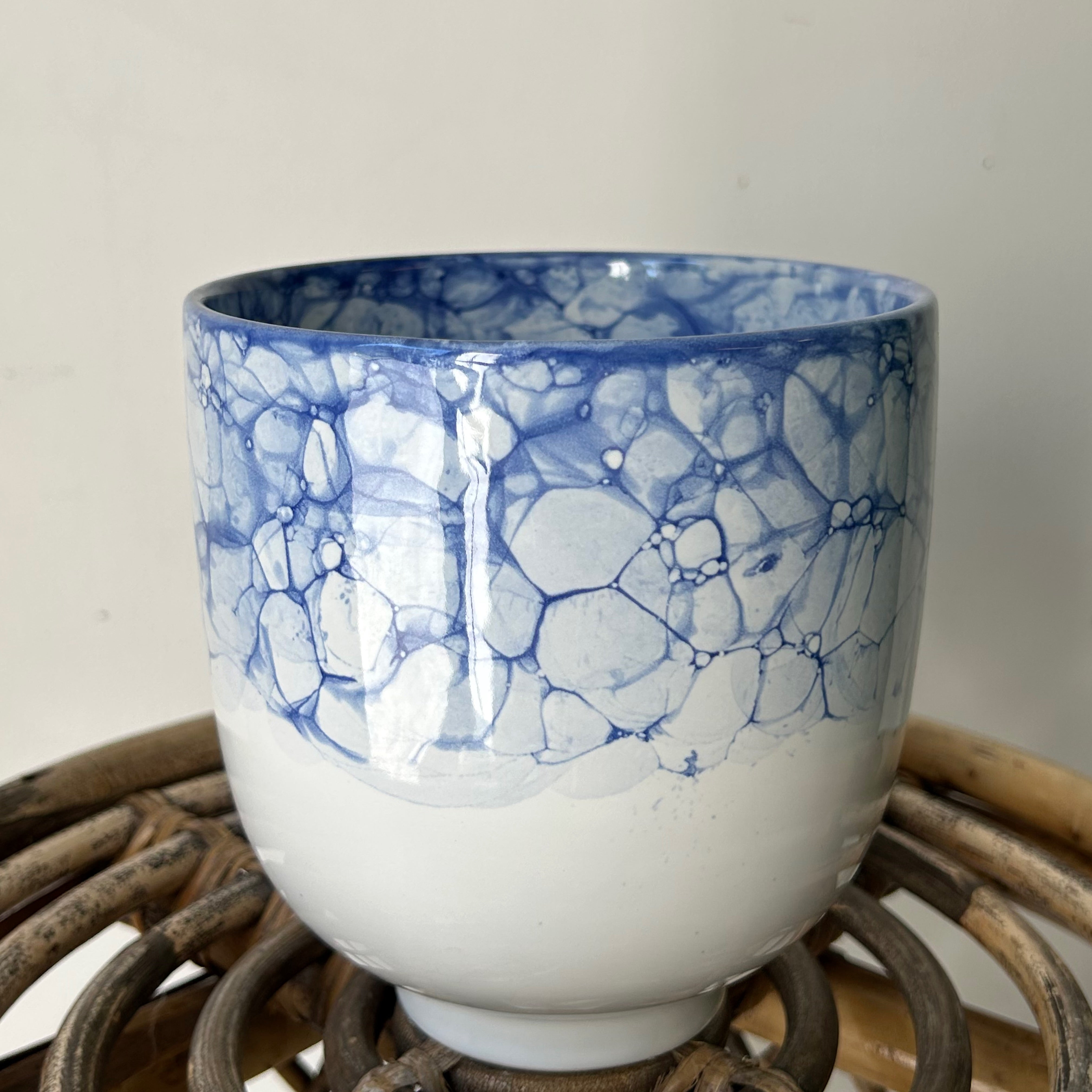 ELLORY Decorative Ceramic Pot (5”x5”)