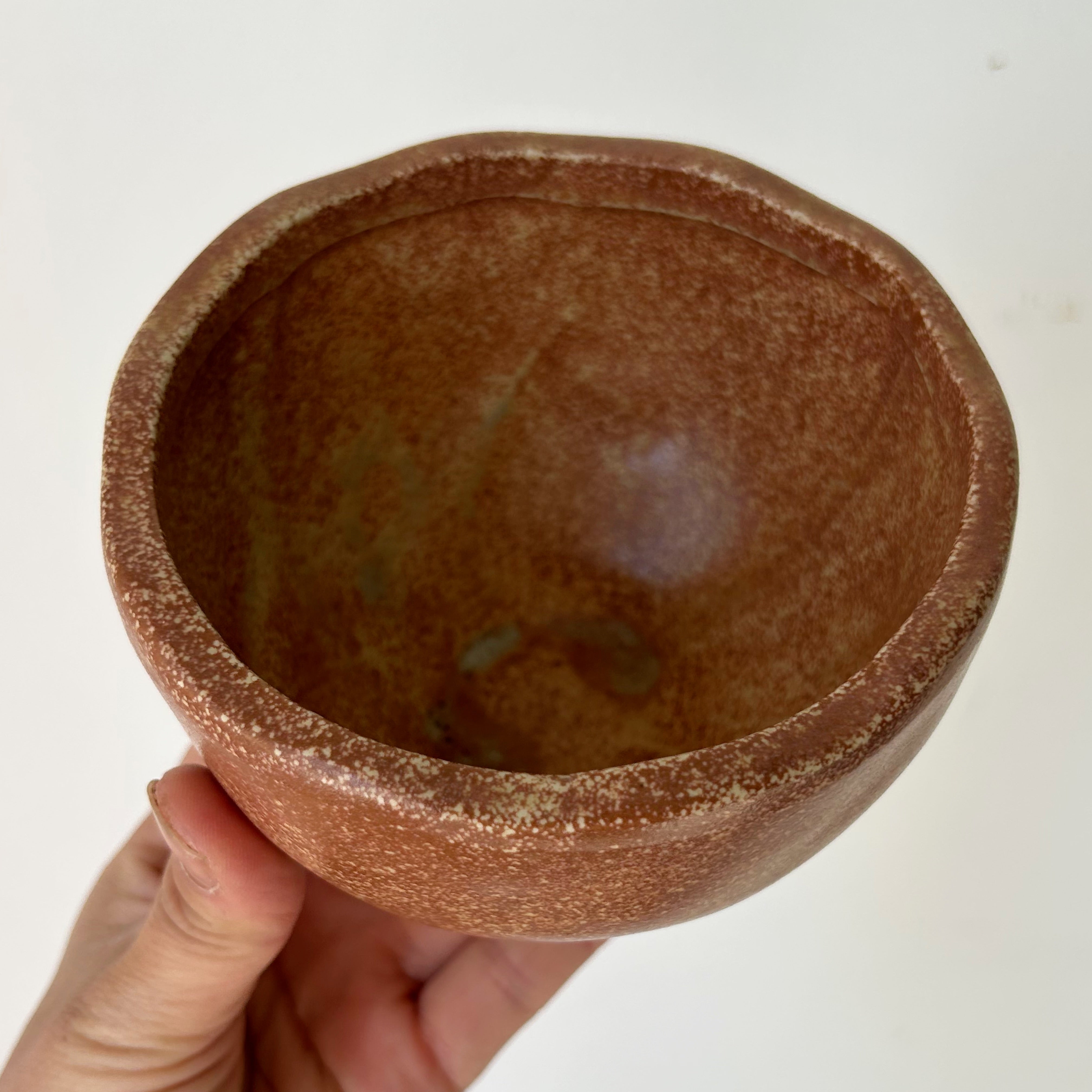 CYRUS scalloped edge decorative pot (4”x3”)