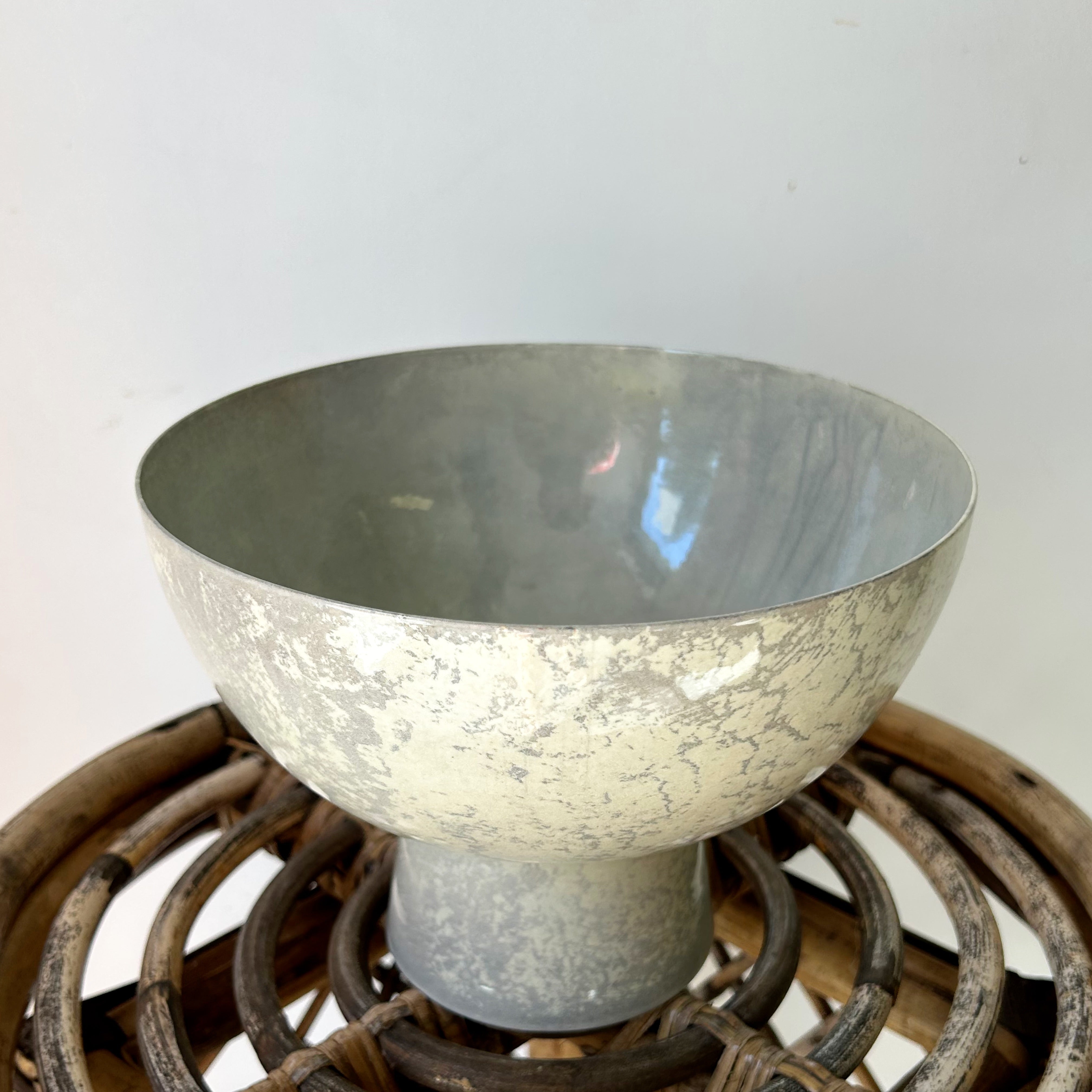 Isabella OPAL Compote (7”x5”) Lightweight Metal