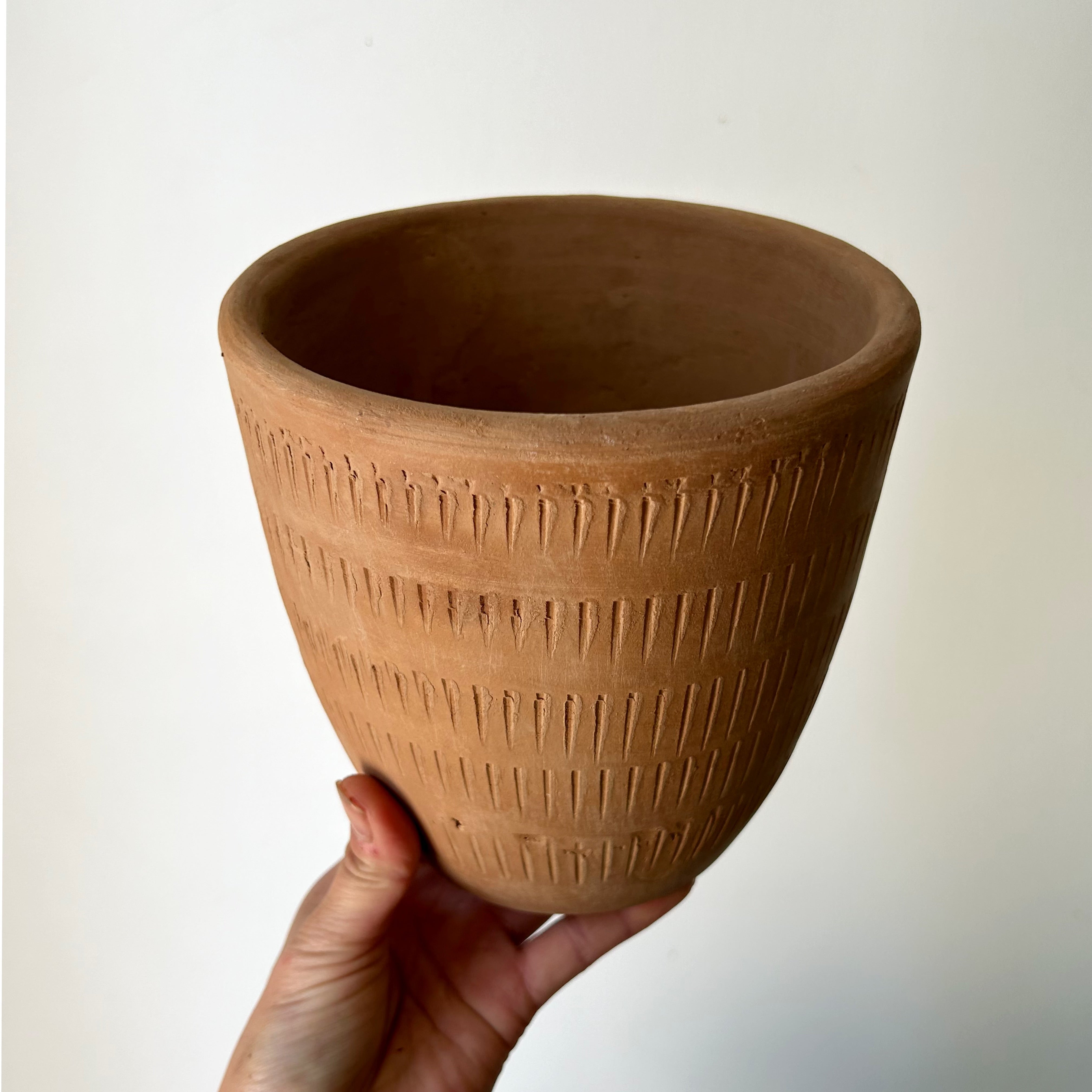 CALICO Decorative Clay pot (available in two sizes)