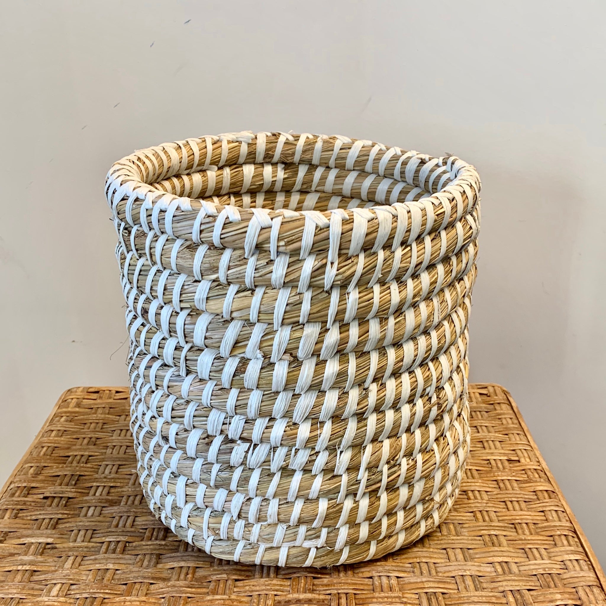 Coiled Plant Basket (7”X8.5”)